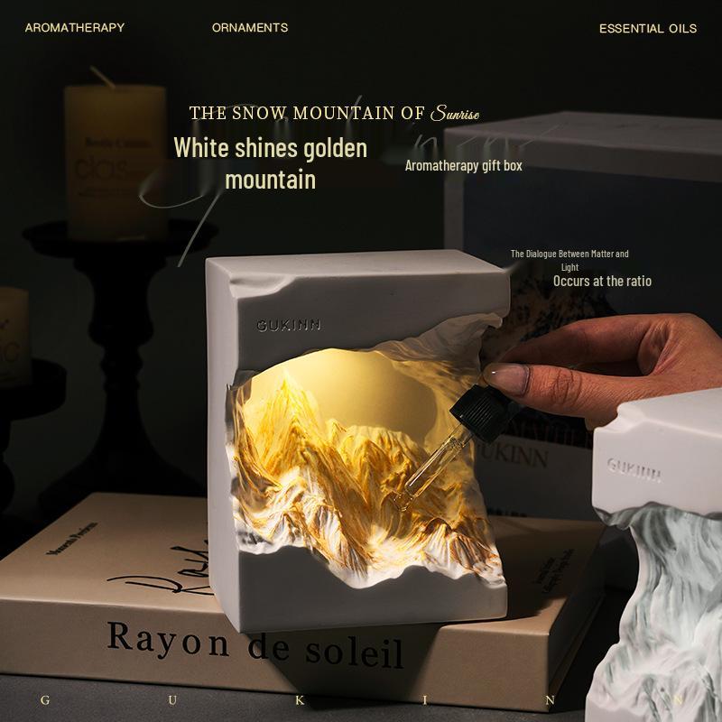 Rizhao Golden Mountain Year of the Horse Fragrance Diffuser Stone Gift Box