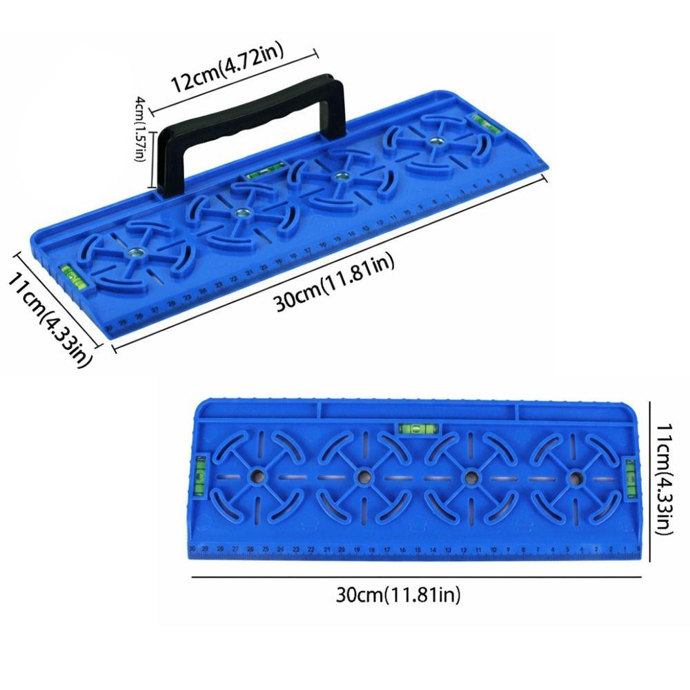 With 30 Cm Ruler Drilling Template For Sockets Drilling Positioning Plate Installation