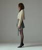 Meuameu Cable Destroyed Crop Knit