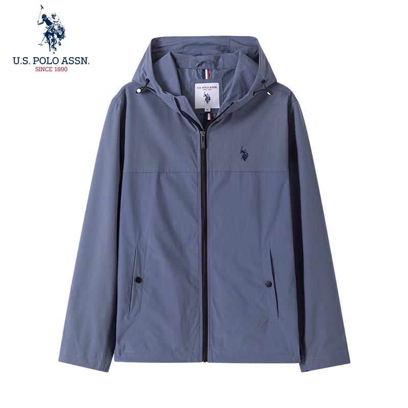 U.S. Polo Assn. Men's Hooded Casual Outdoor Jacket