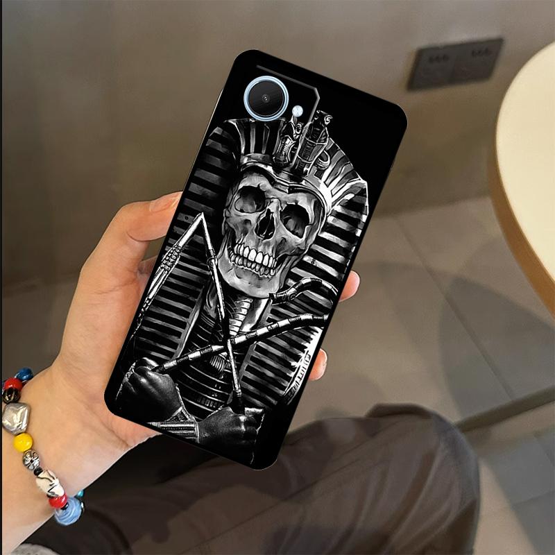 Ancient Egypt Pharaoh Case For Realme C63 C61 C55 C51 C53 C25 C65 C67 C71 C75 GT6 GT7 Pro 11 12 13 14 15 Pro Plus