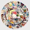 50 Labyrinth-Reis-Graffiti-Aufkleber: Japanische Anime-Cartoon-Dekoration für Handys, Laptops und Planer.