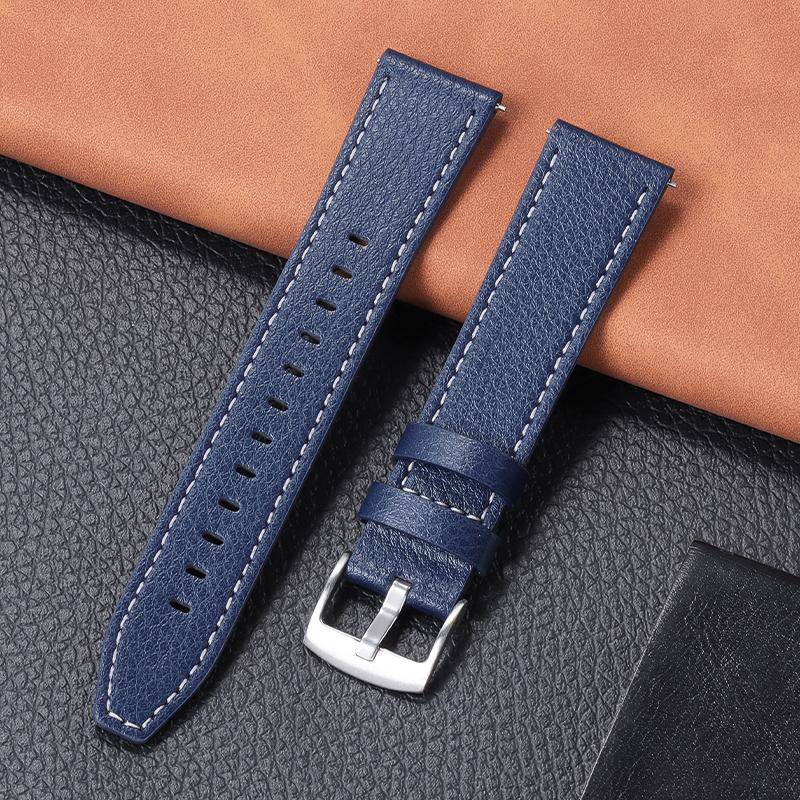 Vintage Leather Watch Straps 20mm Quick Release Watch Band for Seiko for Omega Wristabnd Bracelet Belt for Men Accessories