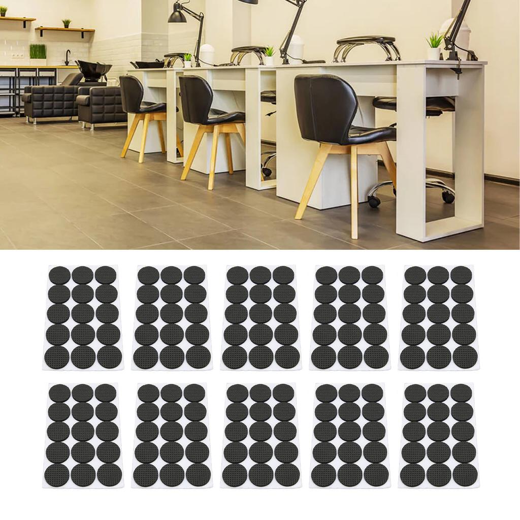 Foam Furniture Pads Thicken Prevent Slip Reduce Noise Floor Protection Self Adhesive Chair Leg Pads Round