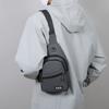 Waterproof Nylon Chest  Bag - Men's Crossbody Sling Backpack, Compact Shoulder Messenger Bag, Travel & Outdoor Hiking Pack
