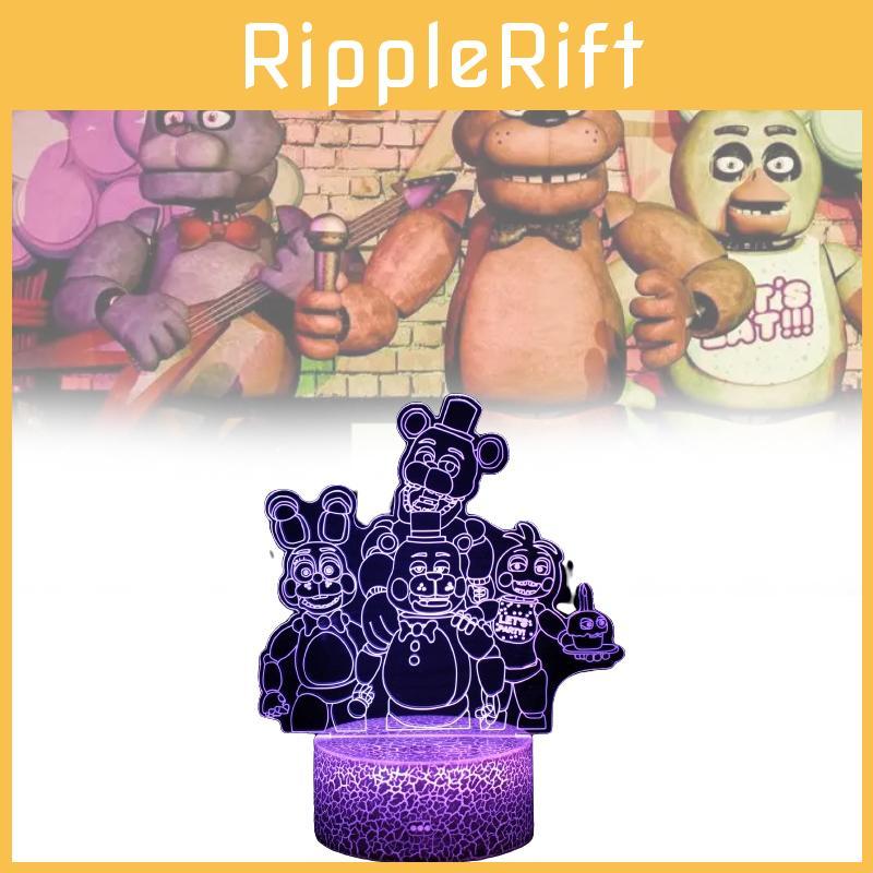 Five Nights At Freddy Led Night Light Remote Control Color Teen Supplies Bedroom