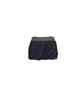 Pilse Curve Drape Mini Skirt, Dark Gray