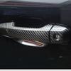 For Toyota Land Cruiser Prado 150 J150 LC150 LC200 2010 -   Carbon Fiber Door Handle Cover Trim Car Styling Accessories