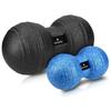 Navaris Double Balle De Massage - Boules Auto-massage Point Trigger En Forme De Cacahuète Pour Relaxation Des Muscles - Balles Peanu