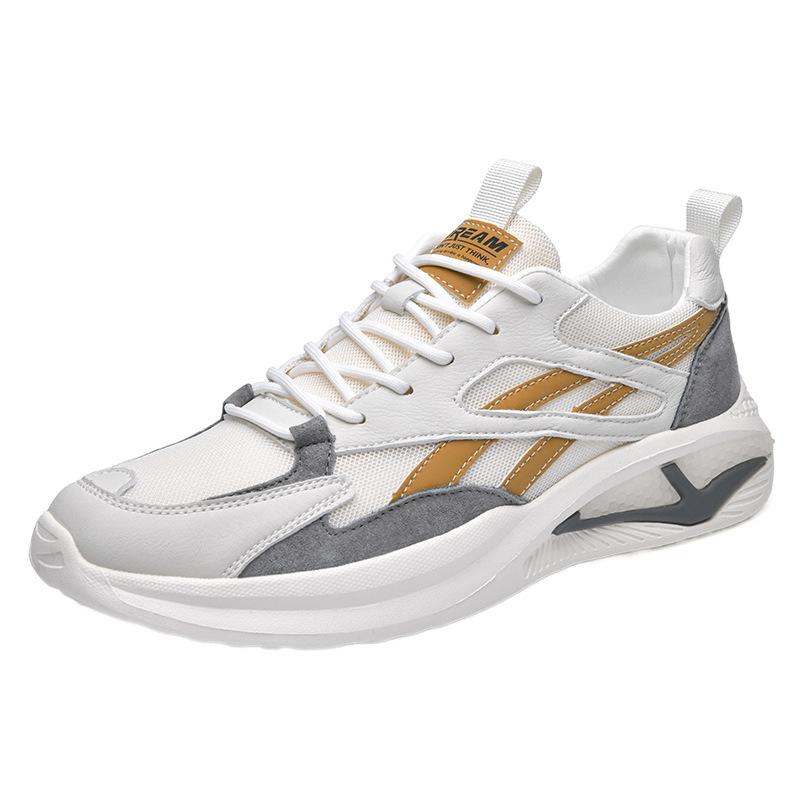 Sneakers Casual Soft-soled Running Shoes Lightweight Platform Men's Trendy Shoes