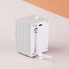 1 Set 1:12 Scale Laundry Room Appliance Miniature Dollhouses Simulation Mini Rechargeable Washing Machine Model