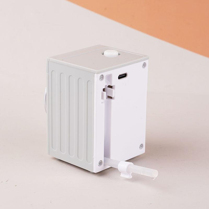 1 Set 1:12 Scale Laundry Room Appliance Miniature Dollhouses Simulation Mini Rechargeable Washing Machine Model