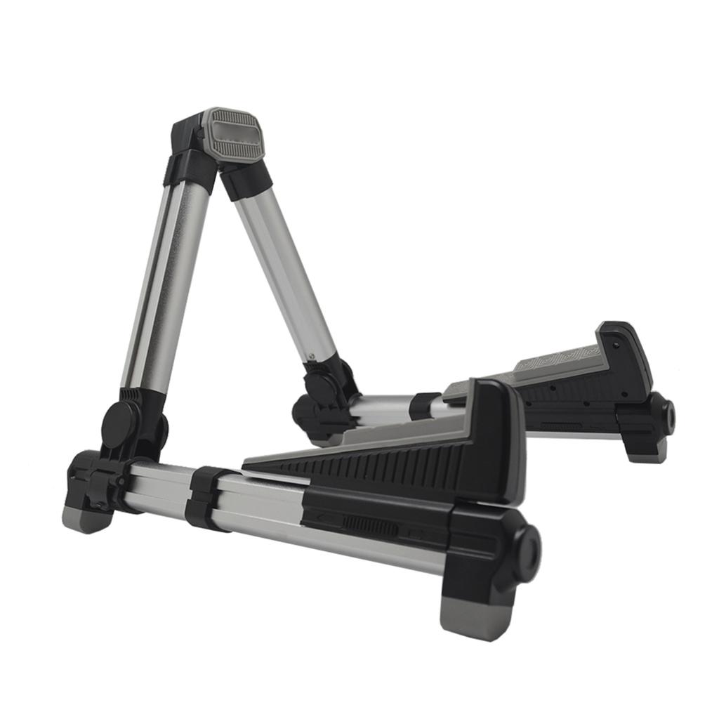 AROMA AGS 08 Folding Adjustable Universal String Instrument Guitar Stand Aluminum Alloy A Frame for Banjo Acoustic