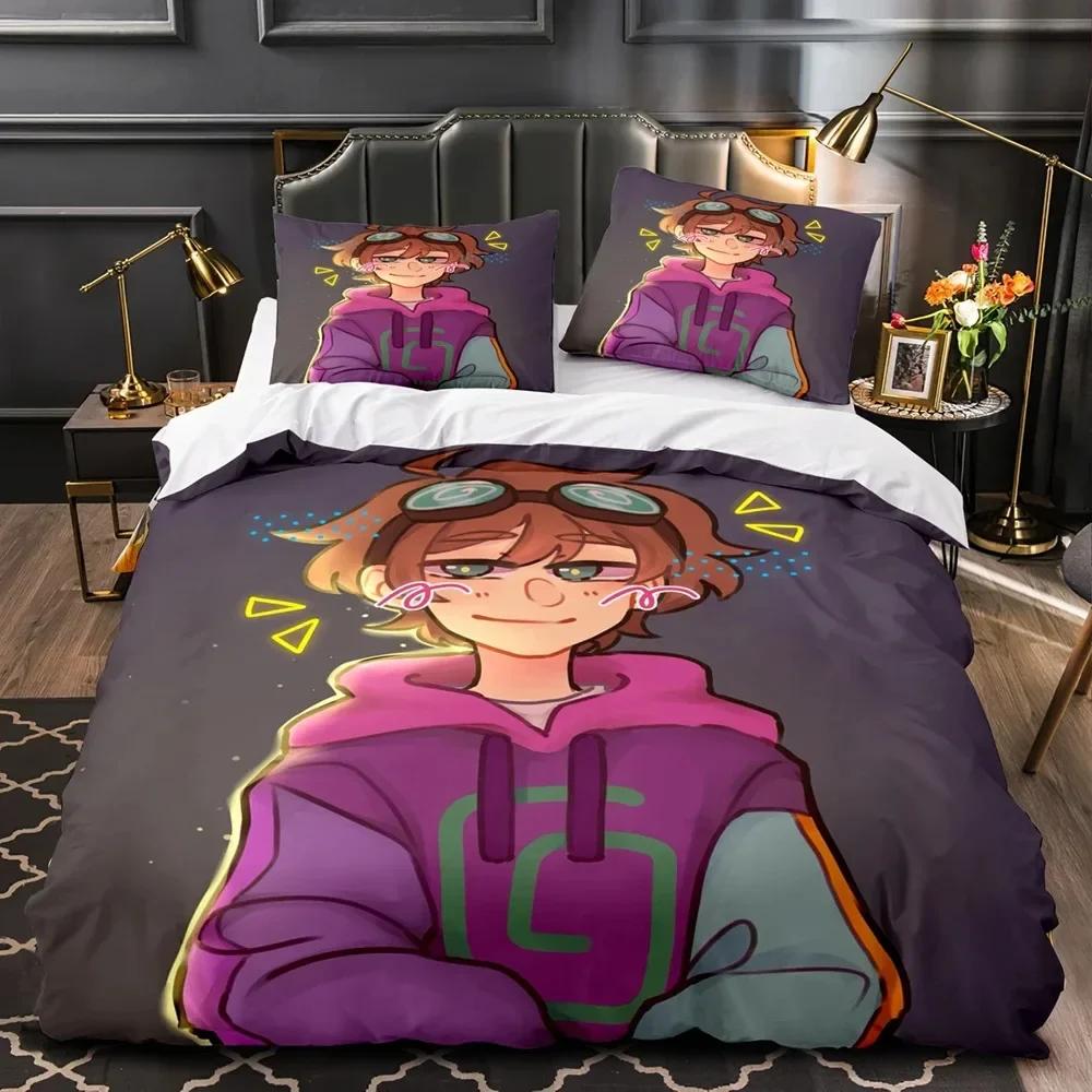 New 3D Print Karl Jacobs Beding Set Printed With Pilowcase Bed Soft Duvet Cover Soft Single Double Quen Super King-Sized Dimensionsd Dimensions