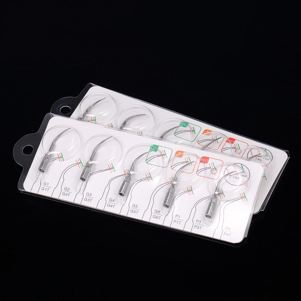 10 Stück P1 Dental Ultraschall-Scaler Handstück Scaling-Spitzen Handstück Passend für EMS Woodpecker