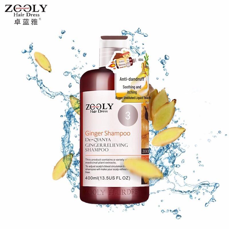 Zhuolanya Ginger Anti-Dandruff Shampoo
