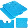 Cooling insert for a portable refrigerator, flat set of 2, 900 g