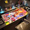 Bunte Zirkusparty Großes Mauspade Tastaturpad Schreibtisch-Mauspad Rutschfeste Gummibasis Büro- und Gaming-Schreibtischdekoration