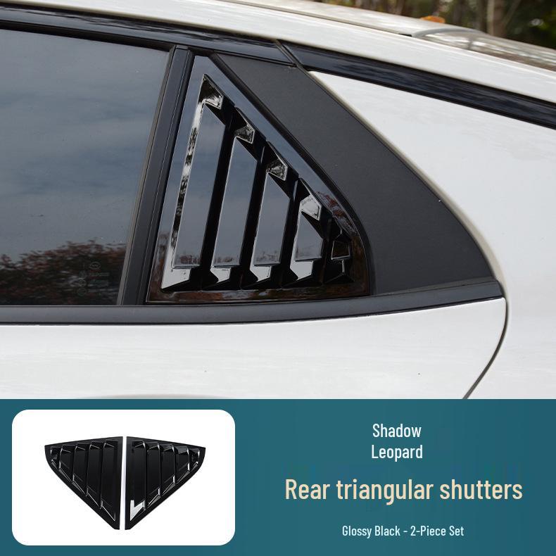 Trumpchi Shadow Leopard Rear Side Louver Trim Strip - Modified Rear Window Air Vent Sticker