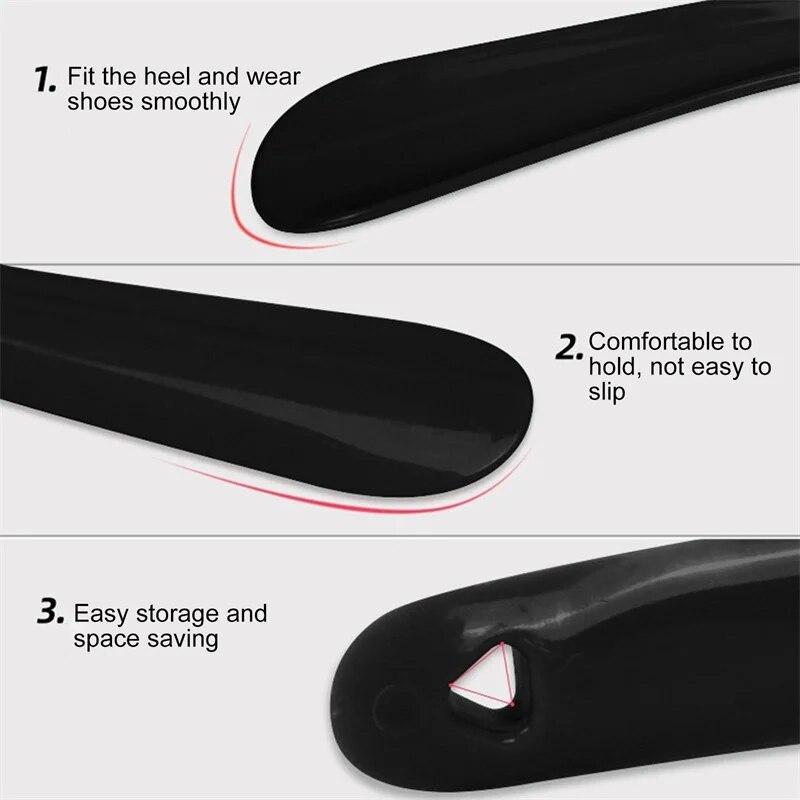Підвісний ріжок для взуття Гнучке взуття Аксесуари Легкий портативний пластик 20 см ріжок для взуття Професійне взуття Лопатка Підйомник ложки