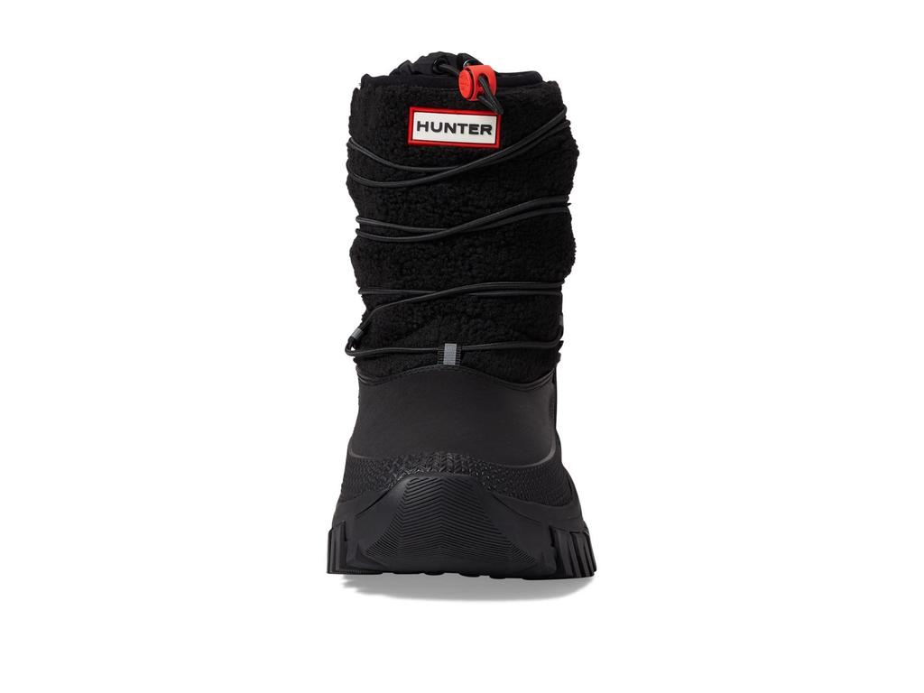 Hunter Wanderer Vegan Shearling Insulated Short Snow Boots Women's