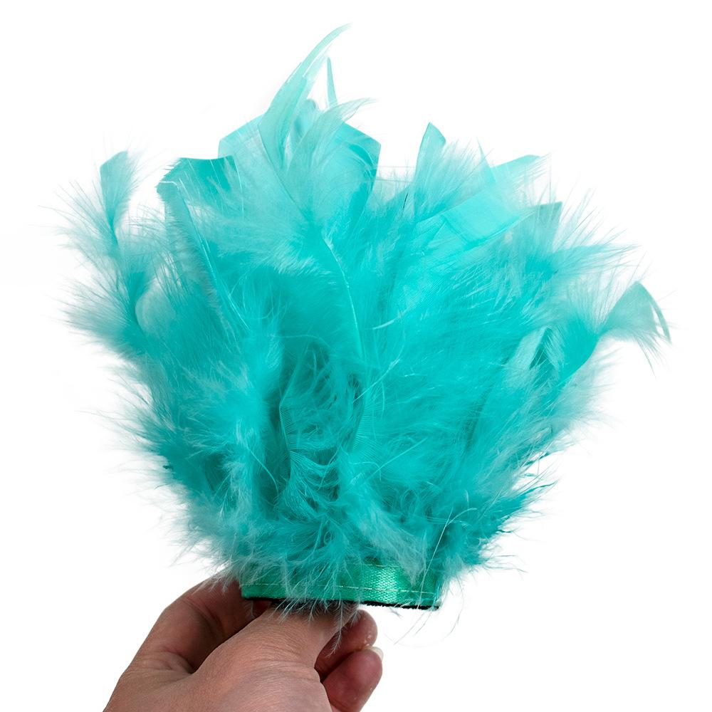 

Cute Turkey Feather Fire Snap Ring Bracelet Children S Performance Jewelry Accessories