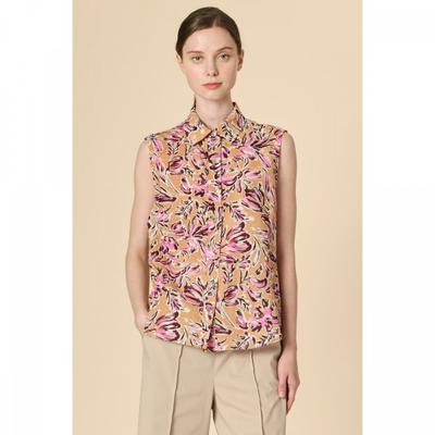 Wild Print Blouse  B3m5b440 
