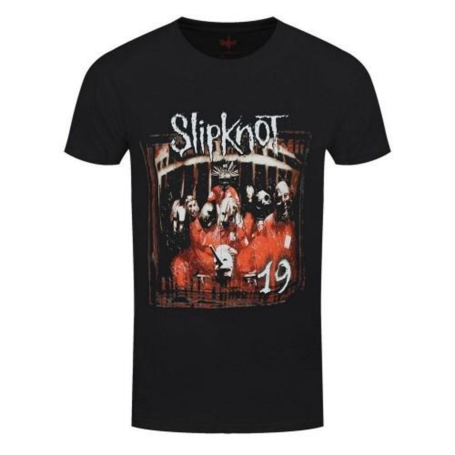 

Slipknot Unisex Adult Debut Album 19 Years Back Print T-Shirt S разноцветный