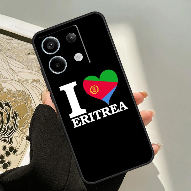 

Eritrea Flag Case For Xiaomi Redmi Note 13 Pro 14 12 11 9 10 9S 10S 11S 12S Redmi 13C 10C 12C 14C Cover Redmi Note 10S