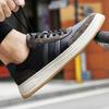 New Men's Casual Shoes Genuine Leather Sneakers Fashion Designer Handmade Men Shoes Soft Sport Designer Shoes