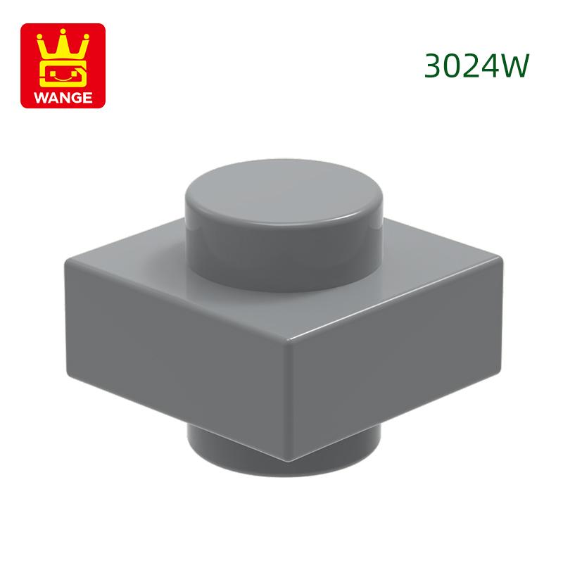Non-Toxic 549Pcs/Lot 3024W 1X1 Double Cylinder Block Moc Color Accessories Compatible With Brick Diy Children'S Toy S1355
