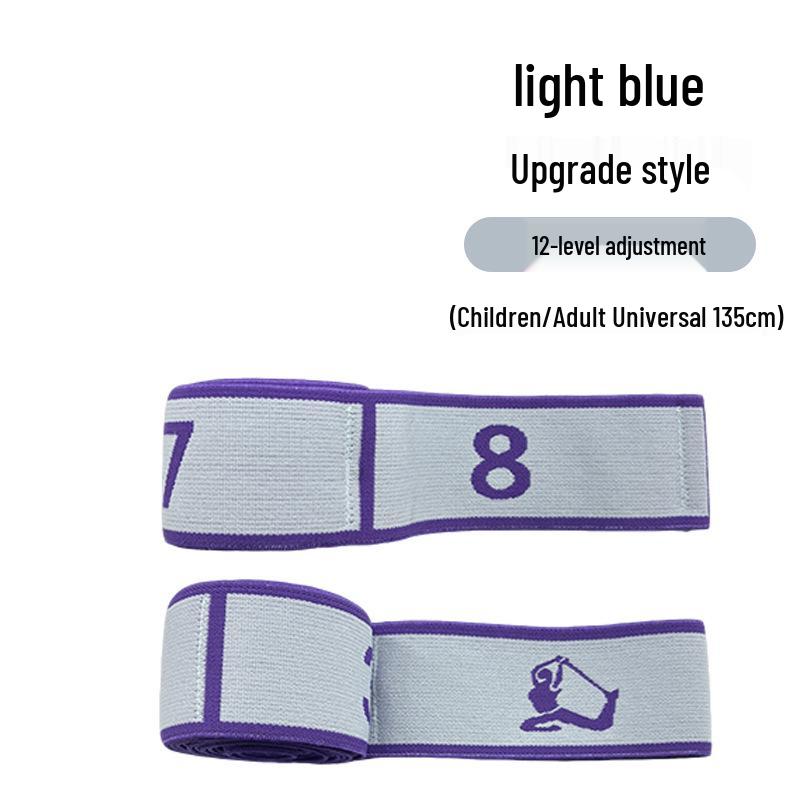 Kids' 8-Grid Stretch Band: Dance & Yoga Elastic Resistance Band