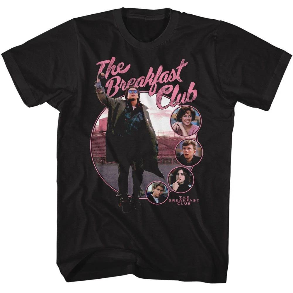 Breakfast Club - Character Circles - Black Short Sleeve  Children s T-shirt 120