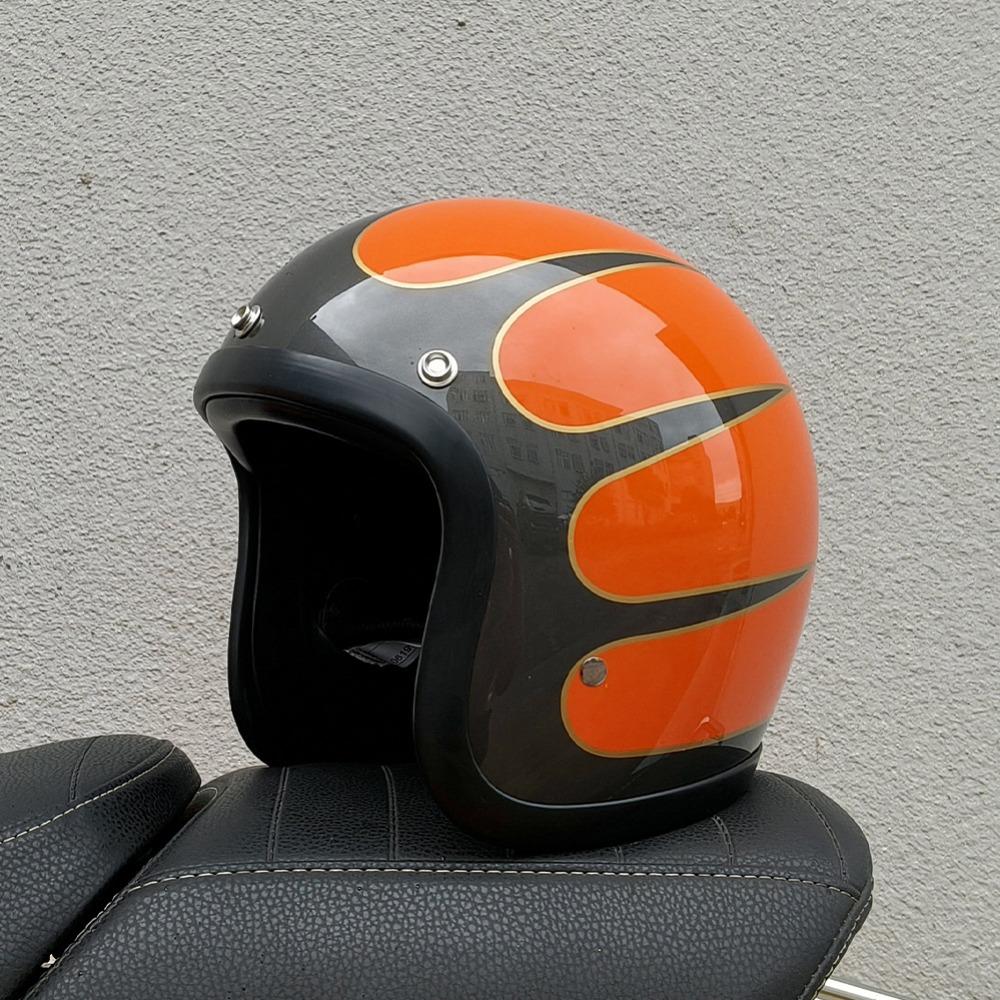 Helmet Half Helmet Retro Helmet Fiberglass Motorcycle Helmet