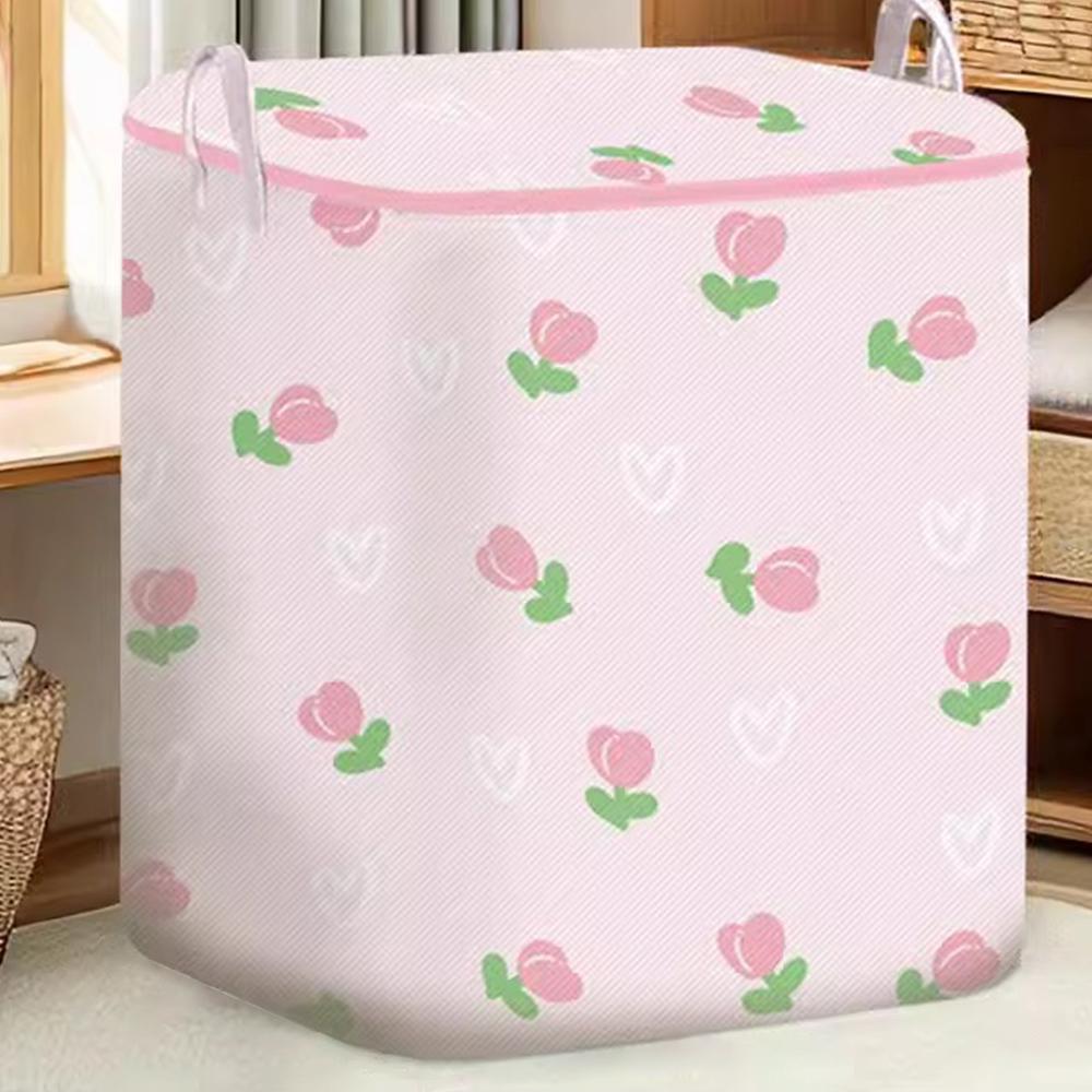 

Складна ковдра Сумка для зберігання одягу Органайзер Шафа Ящик для зберігання Портативні контейнери для зберігання одягу Додому 75L-1