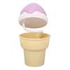Ice Cream Night Light USB Rechargeable LED Warm Light Desk Table Lamp Bedroom Decoration Purple