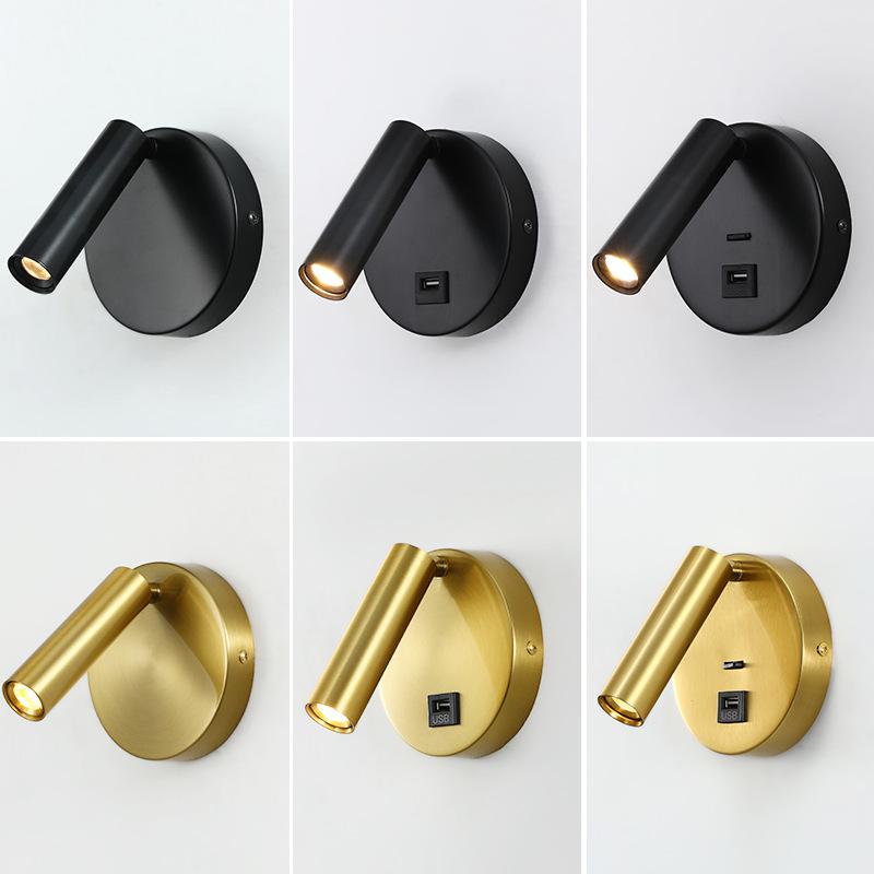 Modern Wall Light for Eye Protection: Ideal for Reading, Hotel Corridors, Bedrooms, and Children's Rooms