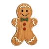 Christmas Village Gingerbread House Wooden Man Decor, Rustic Gingerbread, Candy Cane Figurines, Xmas Reusable Seasonal Home Decor Tabletop Ornaments