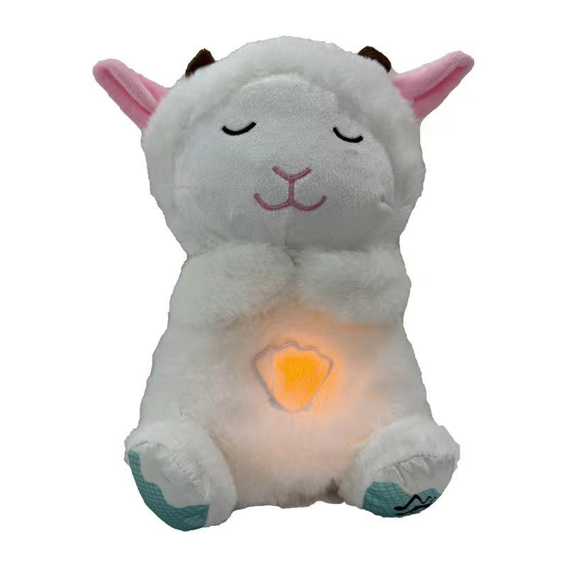 Bear-Themed Soothing Plush Toy for Babies