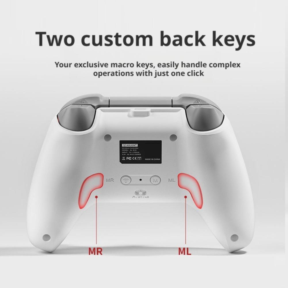 Hall Drift Free Bluetooth Game Controller Compatible With Switch2/Switch/PC Type-C Charging Body Ergonomic Grip