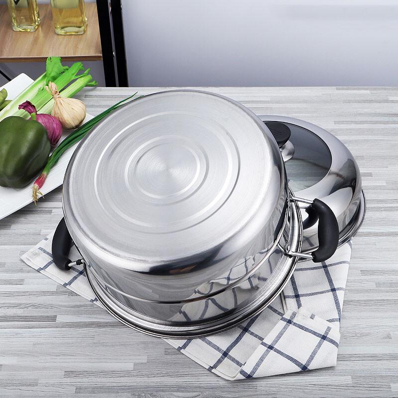 BUSTARD Steaming Hero 3-Layer Steamer Pot