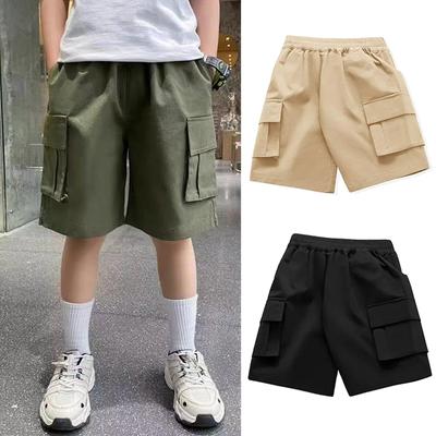 Summer Casual Boys' Sports Shorts Teen Kids Shorts Pants Birthday Gift Children Clothing