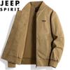JEEP SPIRIT Men's Spring/Autumn Casual Baseball Work Jacket