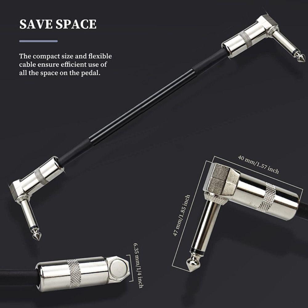 Metallkopf Gitarrenkabel Gitarrenkabel Gitarrenverstärker Patchkabel Spielornament