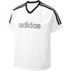 T-shirt a maniche corte a righe con scollo a V da uomo Top KY2141
