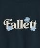 FALLETT Mini Boucle Flower Sweatshirt Navy