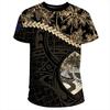 Guam Polynesia T Shirts Men Summer Casual 3D Printed T-shirt Hawaiian Round Neck Short Sleeves Tops Street Oversized Tee Shirt