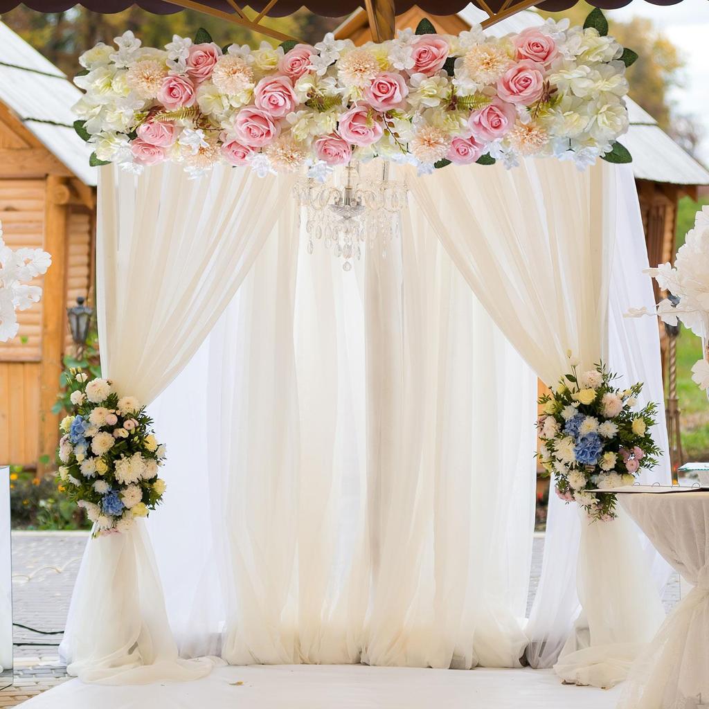 Arch Flower Panel Background DIY Multipurpose Floral Arrangement for Wedding Home