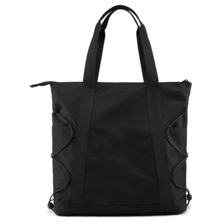 New LiNing Fitness Series Polyester Tote Bag, Shopping Bag, Shoulder Bag Unisex Black ABDV151-1