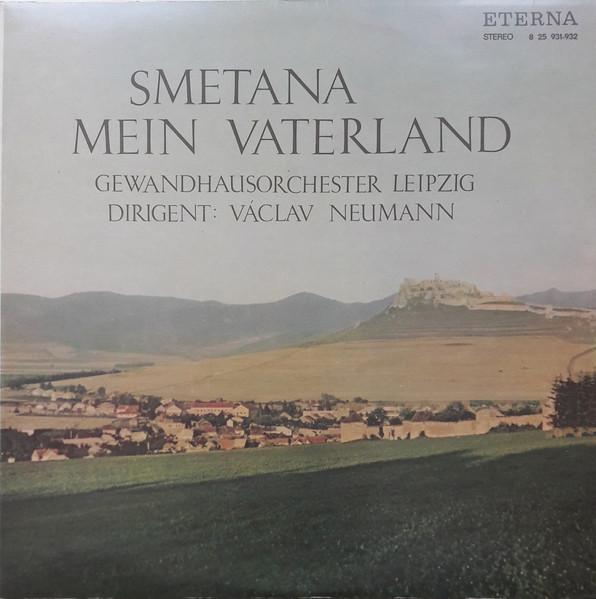 

LP Record BEDICH SMETANA GEWANDHAUSORCHESTE Mein Vaterland 825932 ETERNA 1973 German Dem Classical Used